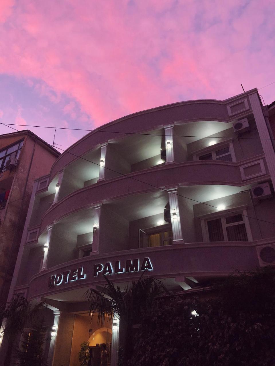 Hotel Palma Tirana Exteriör bild