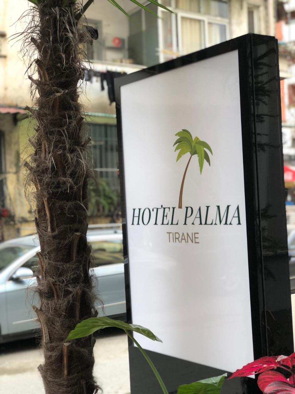 Hotel Palma Tirana Exteriör bild